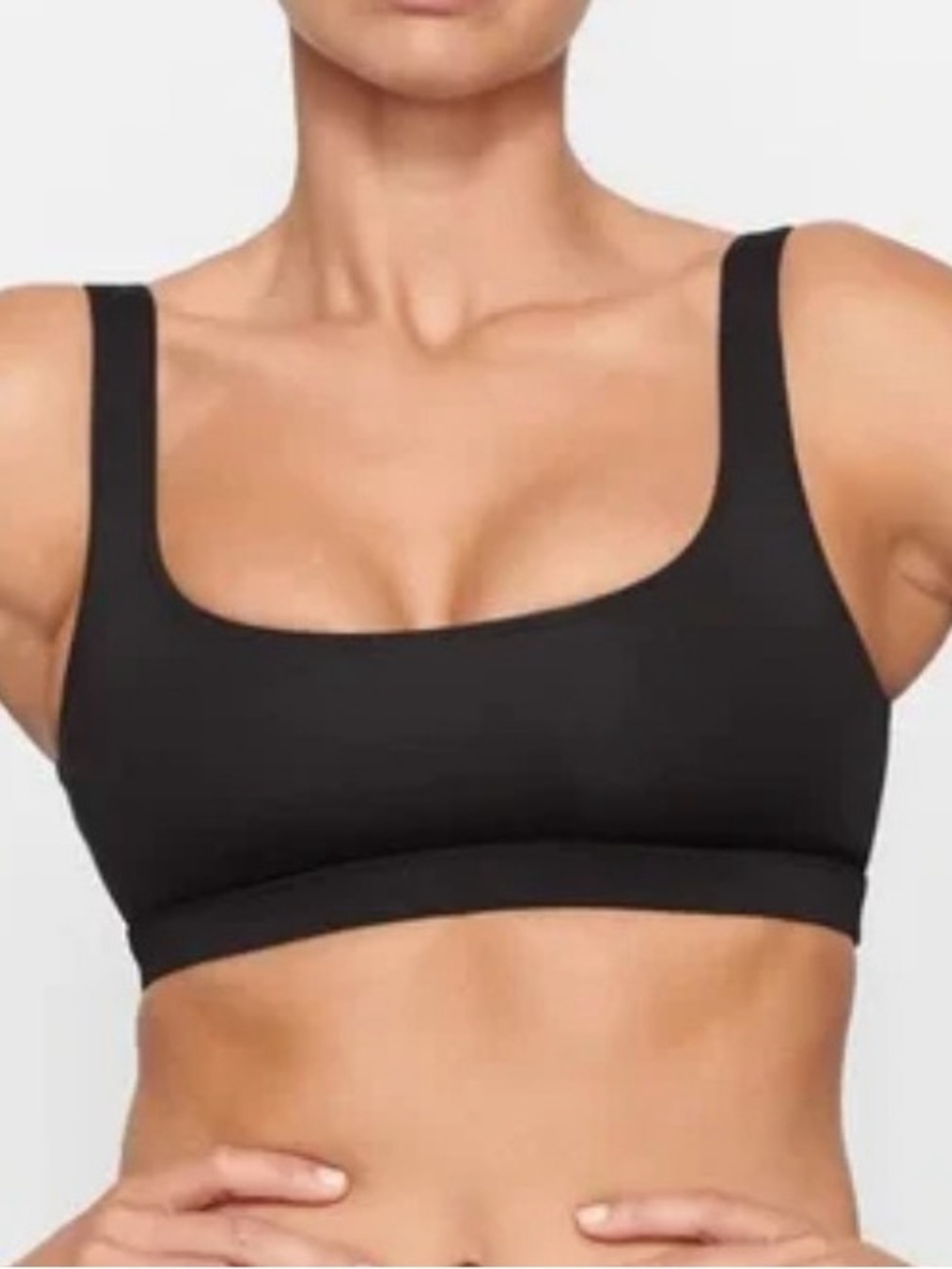 NWT Skims Signature Swim Tank Bikini Top